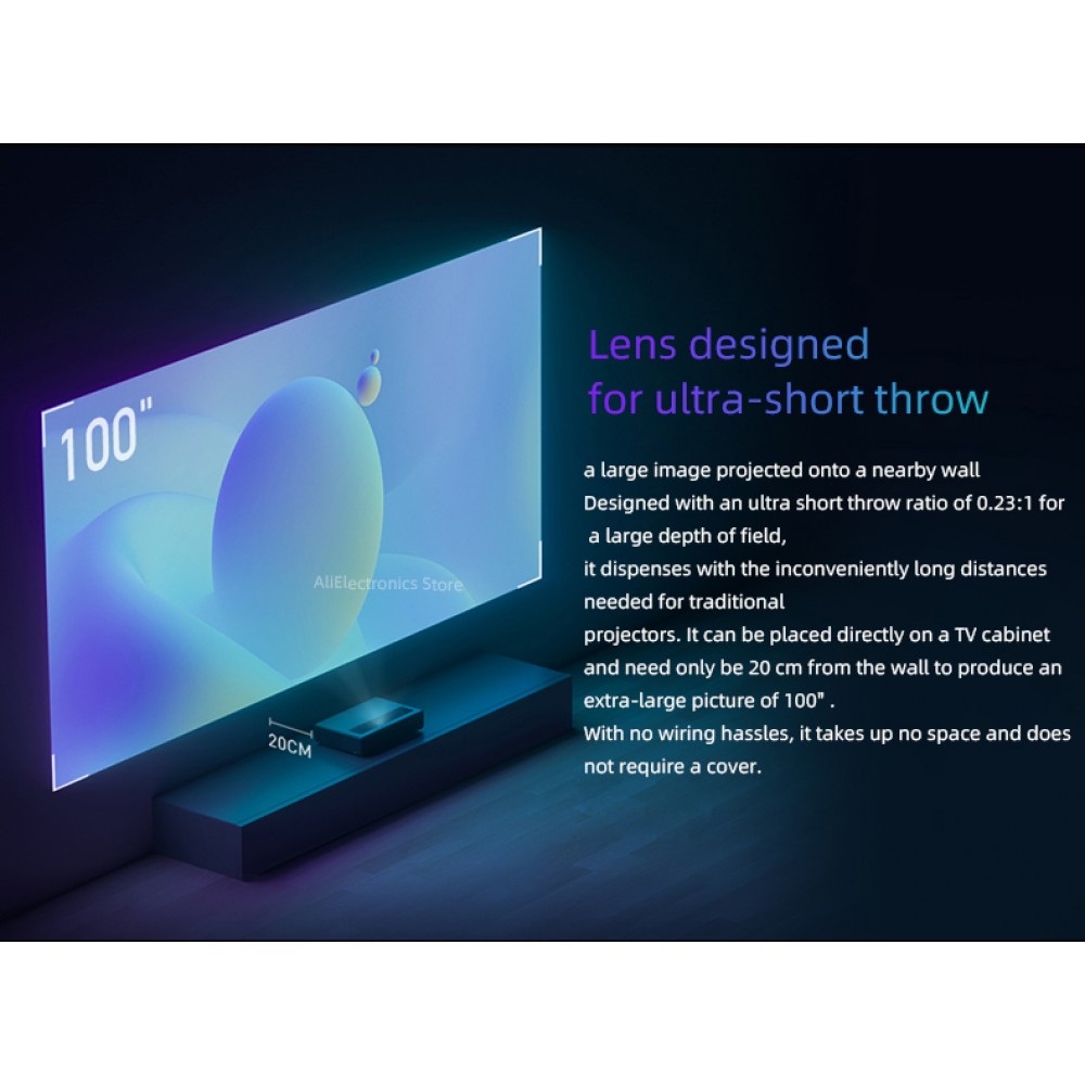 Лазерный проектор Xiaomi Laser Cinema 2 4K (XMJGYY01FM)