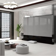 Напольный экран для лазерного проектора XYScreen 130дюйма c электроприводом (Black)